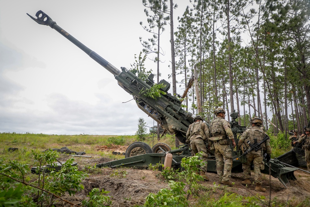 JRTC 23-07 Howitzer Emplacement