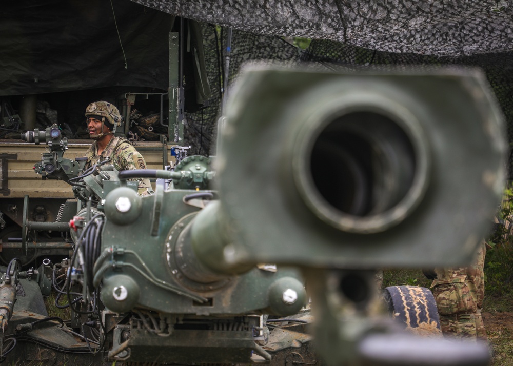 JRTC 23-07 Howitzer Emplacement
