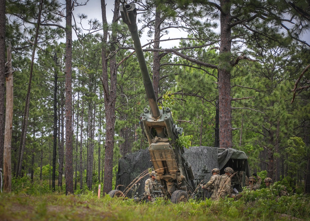 JRTC 23-07 Howitzer Emplacement