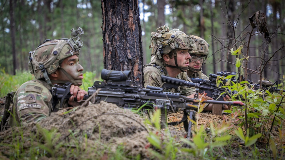 JRTC 23-07 Paratroopers React To Contact