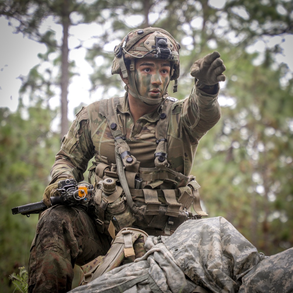 JRTC 23-07 Paratroopers React To Contact