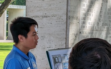 Balikatan 23 | Joint Exercise Support Group Visits Manila American Cemetery and Memorial