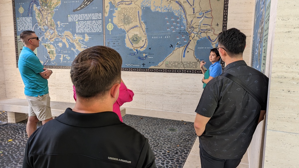 Balikatan 23 | Joint Exercise Support Group Visits Manila American Cemetery and Memorial