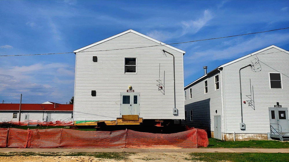 Relocated World War II-era barracks ready for continued work at Fort McCoy