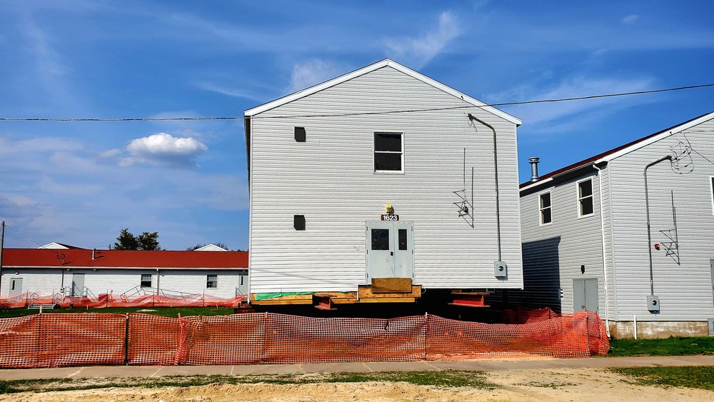 Relocated World War II-era barracks ready for continued work at Fort McCoy