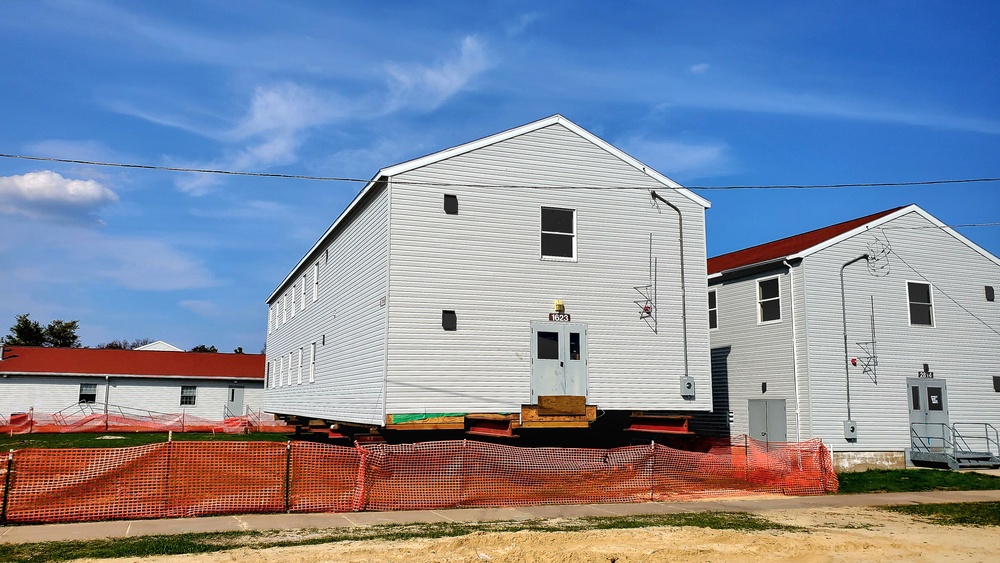 Relocated World War II-era barracks ready for continued work at Fort McCoy