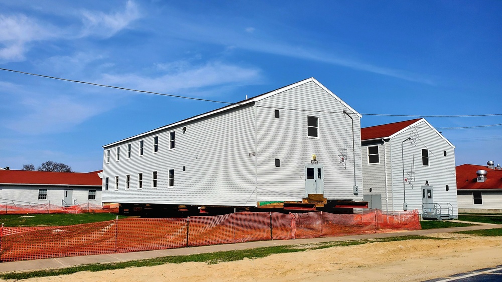 Relocated World War II-era barracks ready for continued work at Fort McCoy