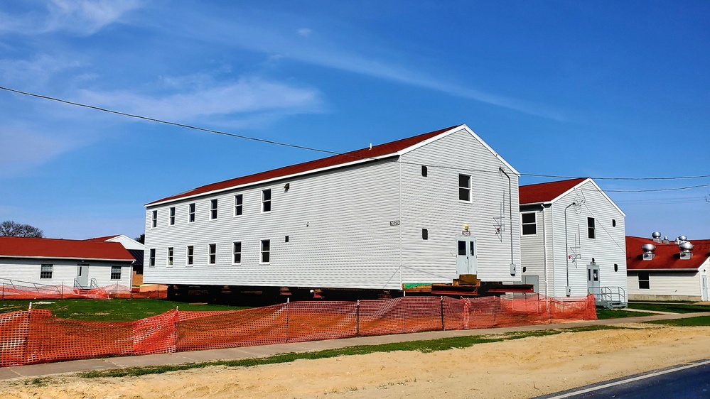 Relocated World War II-era barracks ready for continued work at Fort McCoy