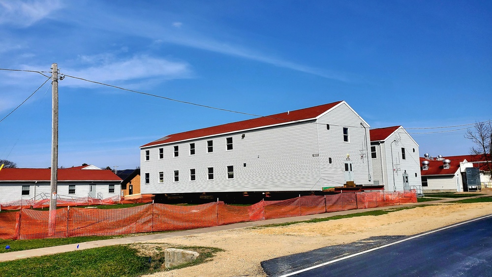 Relocated World War II-era barracks ready for continued work at Fort McCoy