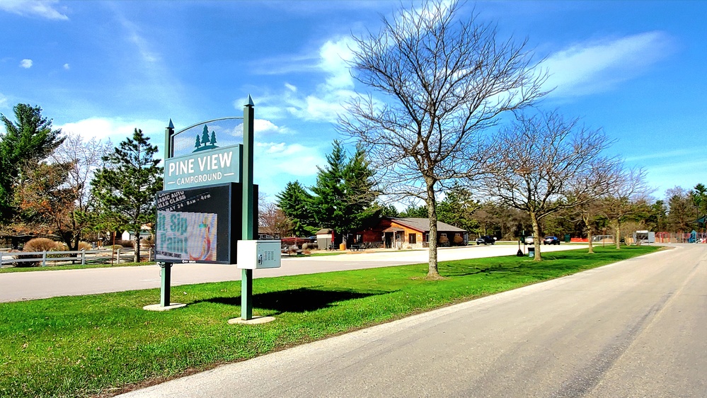 Pine View Campground at Fort McCoy