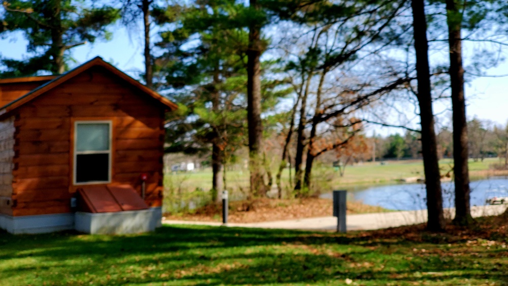 Cabins at Fort McCoy's Pine View Campground