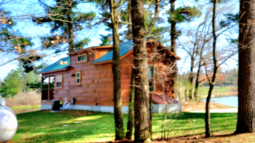 Cabins at Fort McCoy's Pine View Campground