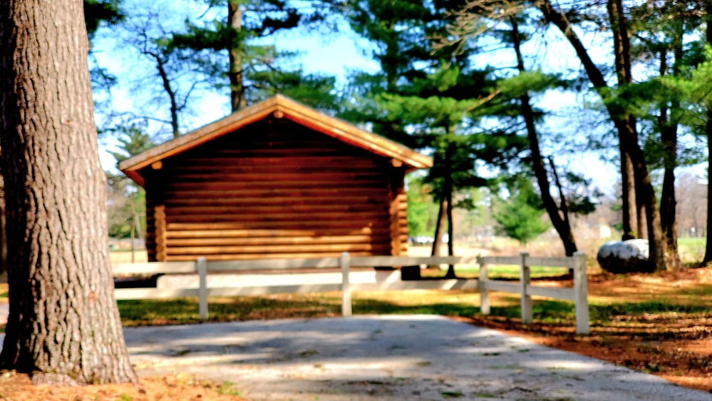 Cabins at Fort McCoy's Pine View Campground