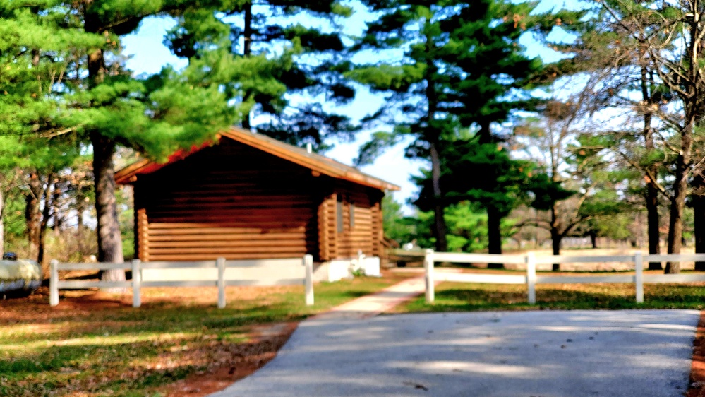 Cabins at Fort McCoy's Pine View Campground