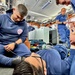 Emergency medical drill aboard USCGC Oliver Henry