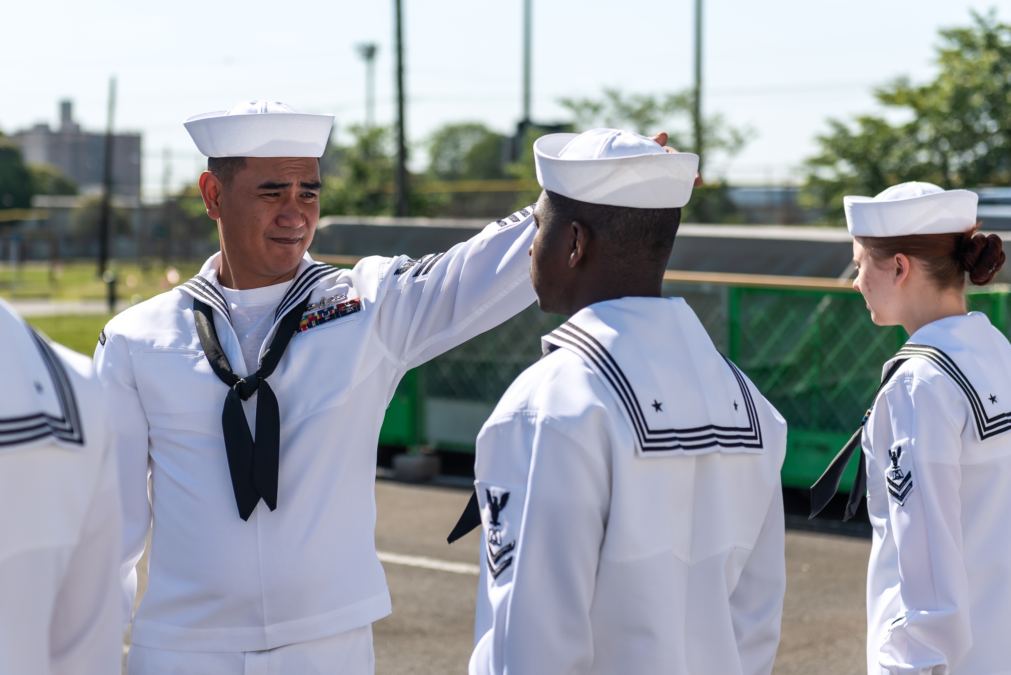 DVIDS - Images - Service Dress White Uniform Inspection [Image 2 of 7]
