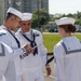 Service Dress White Uniform Inspection