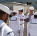 Service Dress White Uniform Inspection