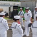 Service Dress White Uniform Inspection