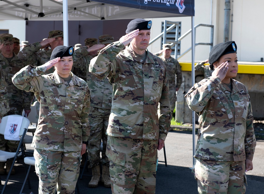 67th Forward Resuscitative Surgical Detachment Change of Command