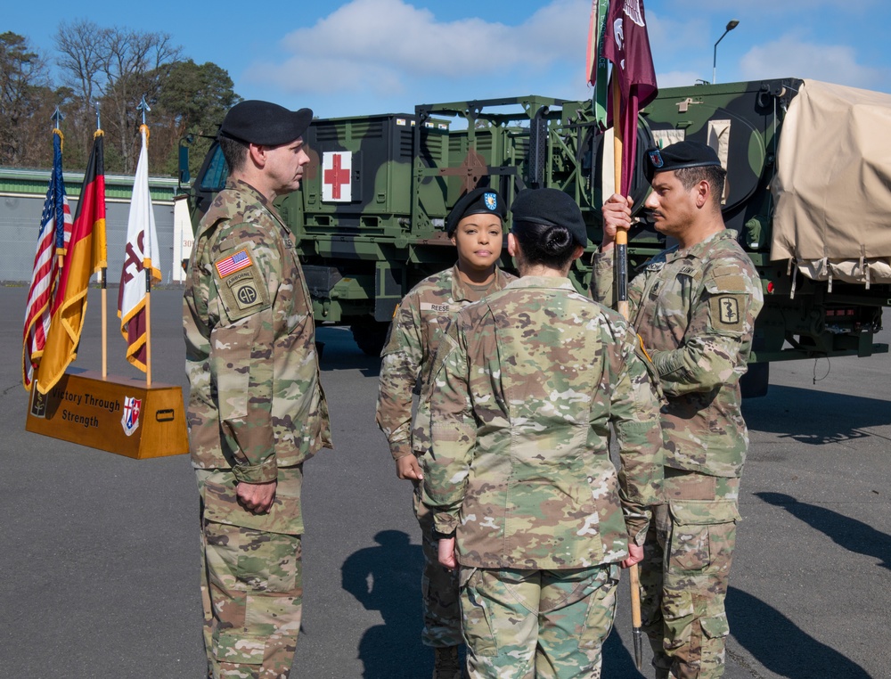 67th Forward Resuscitative Surgical Detachment Change of Command