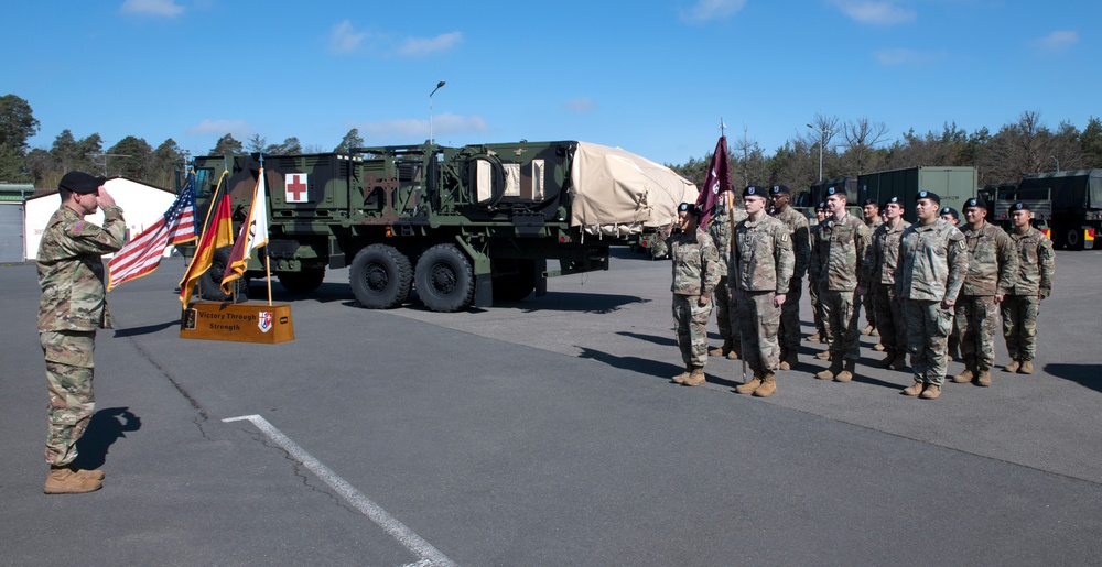 67th Forward Resuscitative Surgical Detachment Change of Command