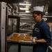 Sailors Work in the Galley Aboard USS John Finn (DDG 113)