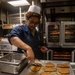 Sailors Work in the Galley Aboard USS John Finn (DDG 113)