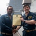 Sailor Re-Enlists Aboard USS John Finn (DDG 113)