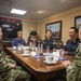 CTF 70 and JS Izumo leaders meet