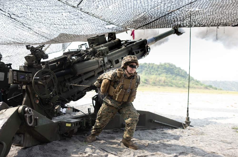 Balikatan 23 | 3d LCT Marines, Philippine Marines conduct bilateral artillery range