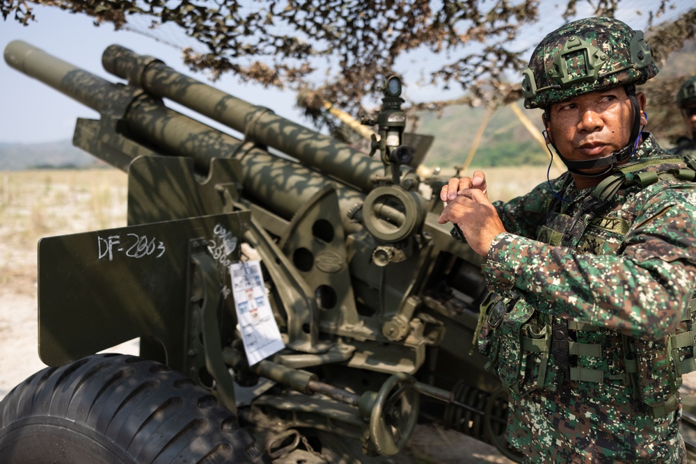 Balikatan 23 | 3d LCT Marines, Philippine Marines conduct bilateral artillery range