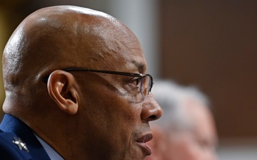 SecAF Kendall, CSAF Brown, CSO Saltzman, testify at SASC
