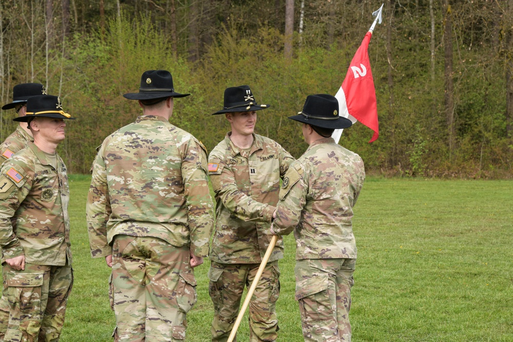 4th Squadron 2nd Cavalry Regiment Change of Command