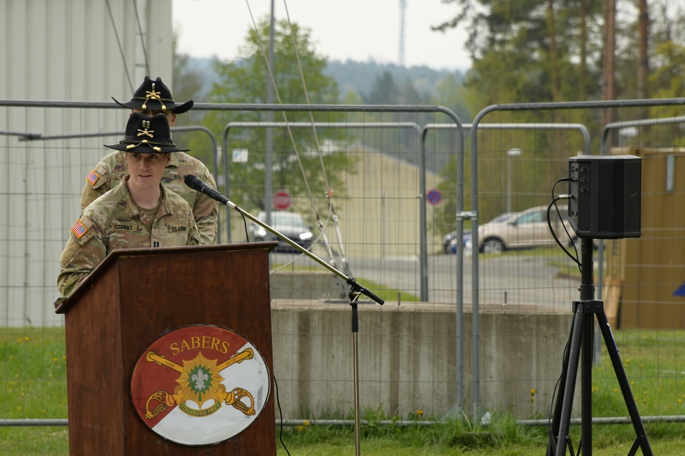 4th Squadron 2nd Cavalry Regiment Change of Command