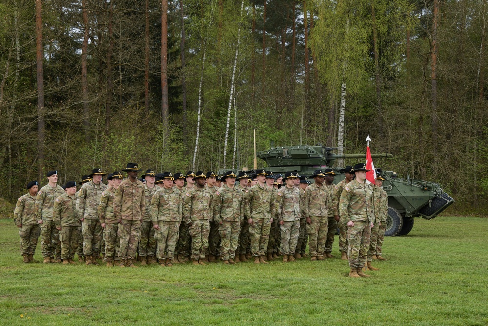 4th Squadron 2nd Cavalry Regiment Change of Command