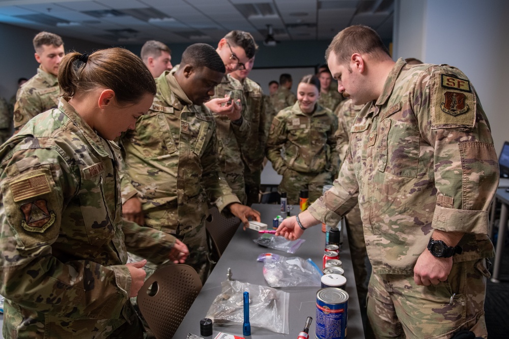 180FW Security Forces Airmen participate in Counter Narcotics Training