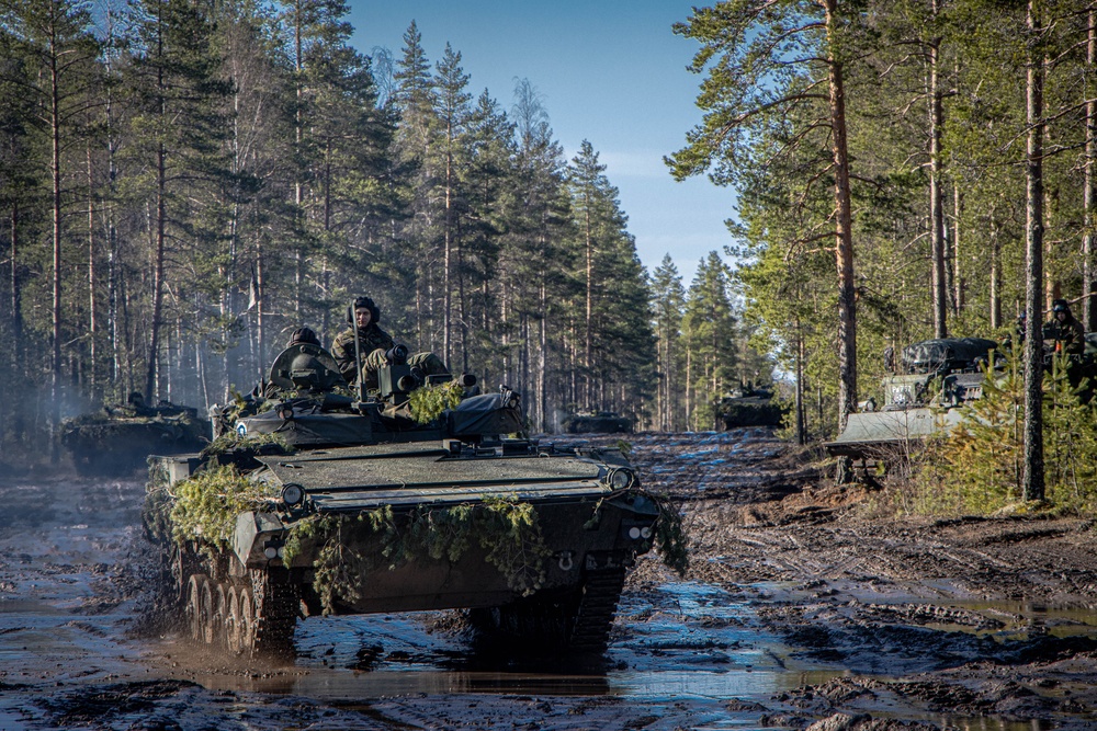 Black Jack Participates in First NATO Exercise in Finland