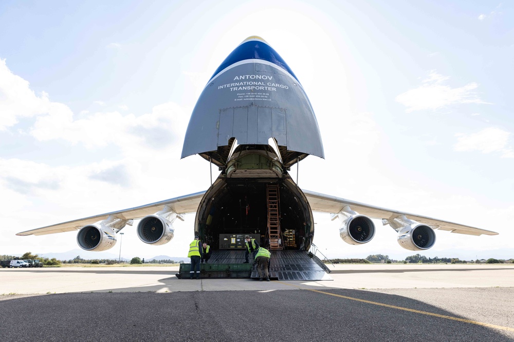 Exercise Noble Jump 23: Antonov Delivers German Tiger Attack Helicopters to Sardinia