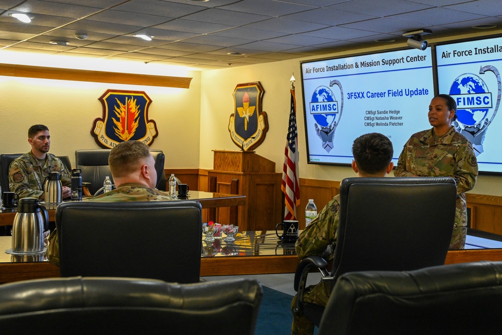 Functional managers visit 97 AMW Airmen