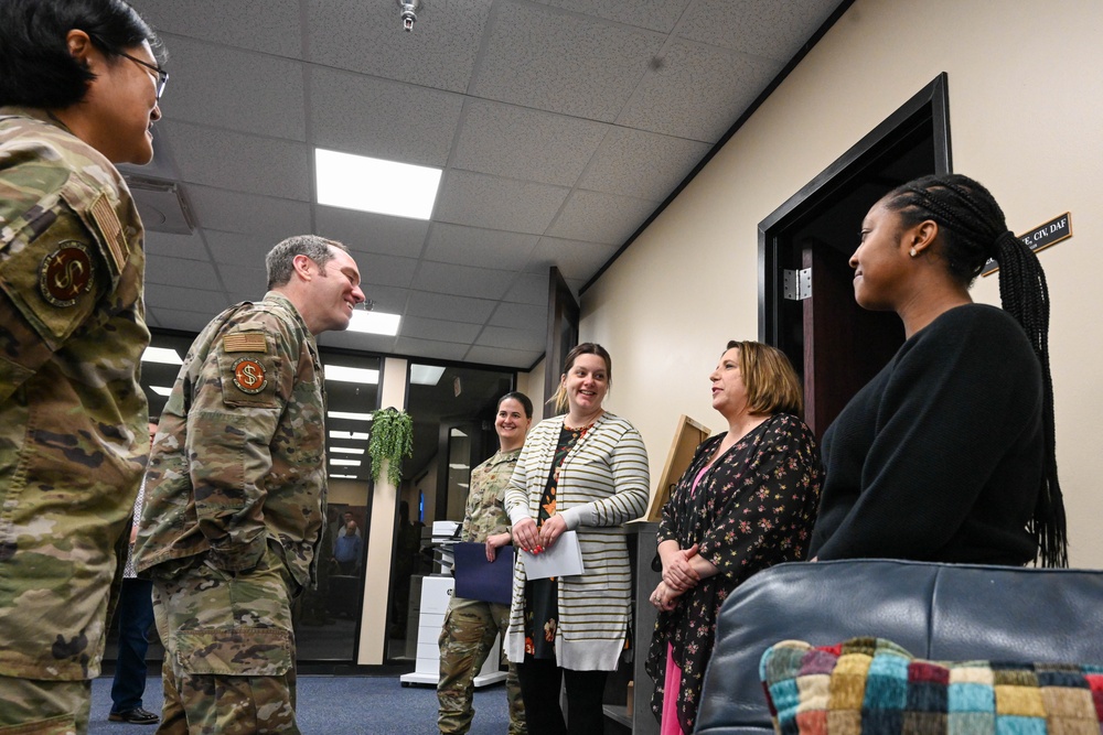 Functional managers visit 97 AMW Airmen