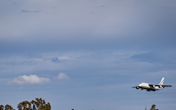 Noble Jump 23: Antonov An-124 Ruslan Delivers German Tiger Attack Helicopters, Sardinia