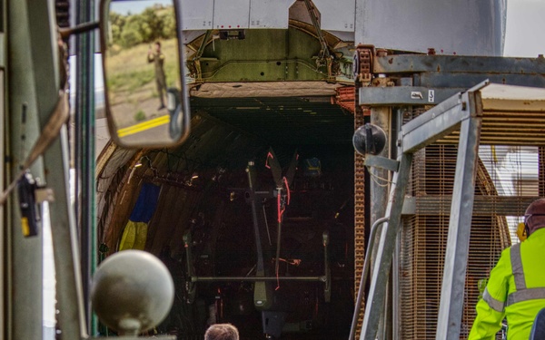 Noble Jump 23: Antonov An-124 Ruslan Delivers German Tiger Attack Helicopters, Sardinia