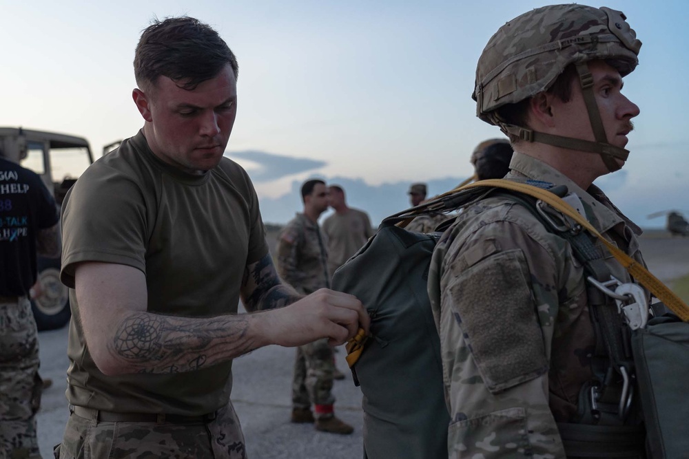 7th Special Forces Group (Airborne) Executes High-Stakes Parachute Jump for Training and Currency Maintenance