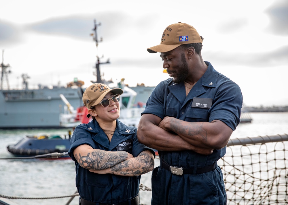 USS Porter Arrives in Rota, Spain