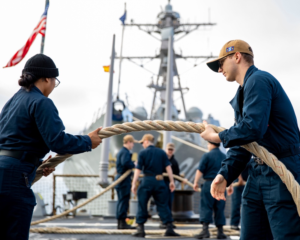 USS Porter Arrives in Rota, Spain