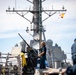 USS Porter Departs Rota, Spain