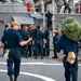 USS Porter Departs Rota, Spain