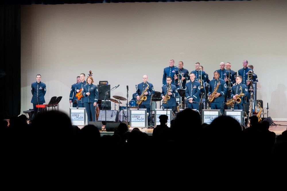 Airmen of Note receive a standing ovation