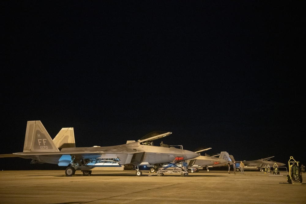 F-22 Raptors at Homestead ARB